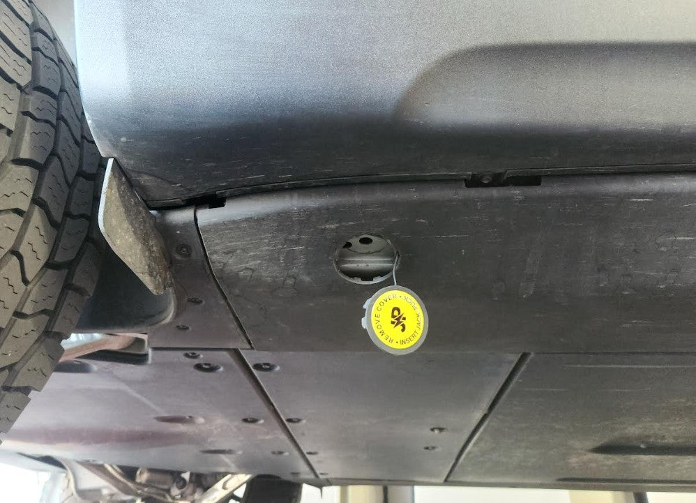 Jack Point Identifier Emblem Kit Rivian R1T/R1S — Prevent Costly Lift Damage (Save $3 with Jack Puck Kit Purchase)