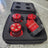 No. 1 Selling Magnetic Jack Puck Kit for Rivian R1T & R1S w/Zippered Case in Rivian Yellow or Radiant Red - Jack Pucks