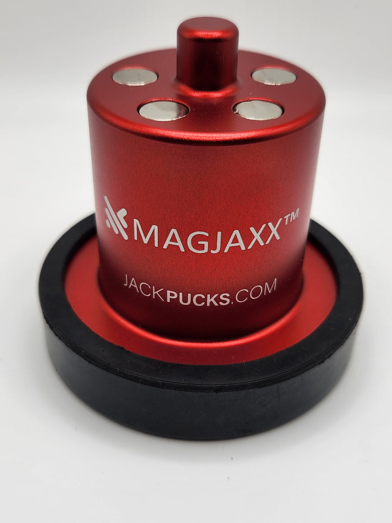 Radiant Red Rivian Magnetic Jack Puck